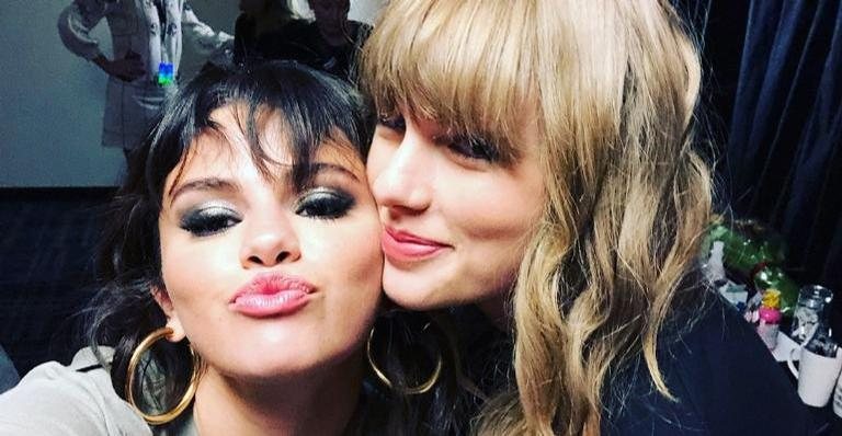 Taylor Swift e Selena Gomez nos bastidores da Reputation Stadium Tour - Foto/Instagram