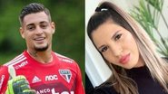 Milena Bemfica, mulher de Jean, ex-goleiro do São Paulo, desabafa: ''Violência doméstica'' - Instagram