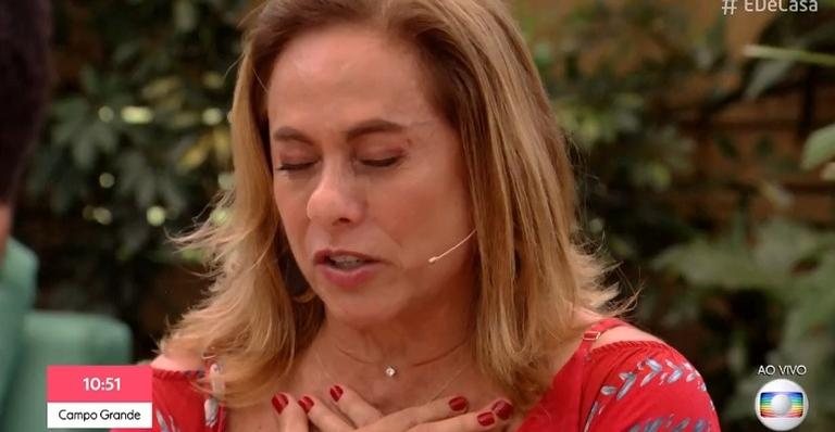 Cissa Guimarães emociona ao relembrar o filho em homenagem - Reprodução/TV Globo