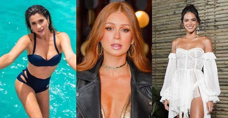 Flávia Alessandra, Marina Ruy Barbosa e Bruna Marquezine - Reprodução/Instagram