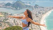 Aline Riscado posa fazendo rappel de forma inusitada e choca web - Divulgação/Instagram