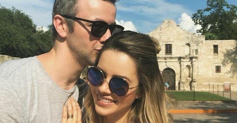 Lucas Lima e Sandy durante viagem especial no início do ano - Foto/Instagram