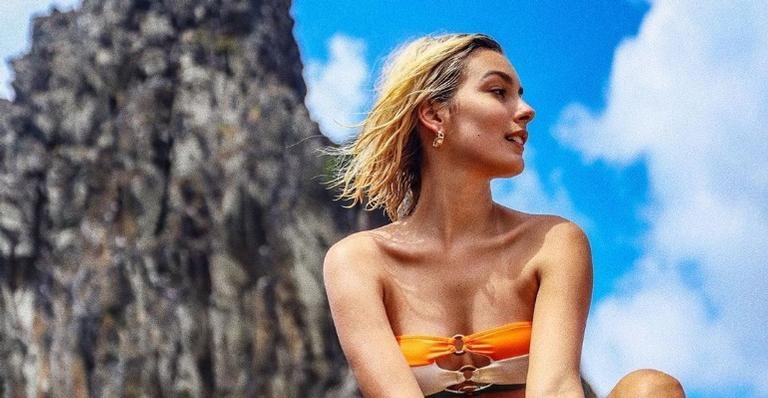 Marina Moschen e Nathalia Dill recebem o ano novo com mergulho refrescante em Noronha - Instagram