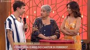 Cantor tirou cartas no programa "Encontro", da Globo - Divulgação/TV Globo