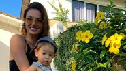 A atriz registrou um momento do passeio que fez com o filho e encantou seus seguidores com tamanha fofura - Instagram