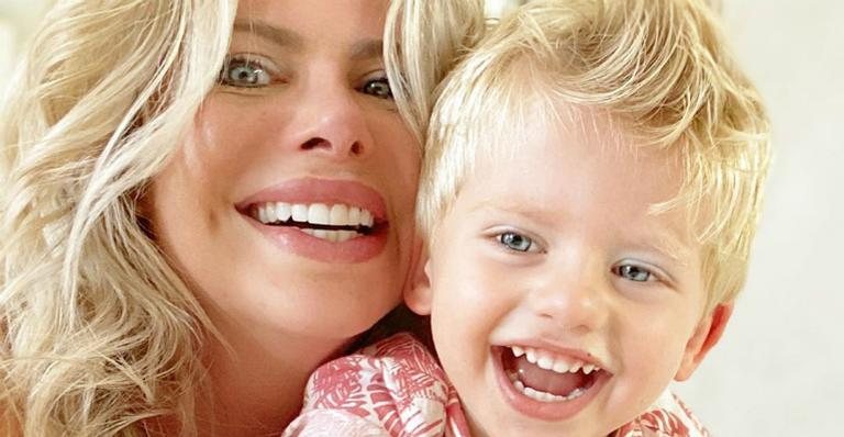 Karina Bacchi exibe talento do filho, Enrico Bacchi e encanta web - Instagram