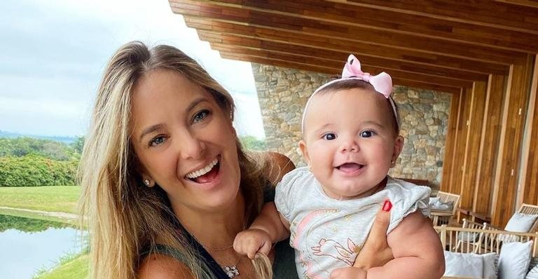 Antes de iniciar gravação, Ticiane Pinheiro curte momento com a filha caçula - Instagram