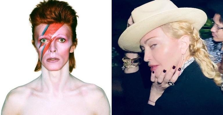 Madonna expressa sua admiração pelo emblemático artista, David Bowie - Instagram/ Brian Duffy