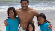 Após polêmica, Hulk se declara aos filhos e alfineta: ''Opiniões públicas? Eles não me conhecem'' - Instagram