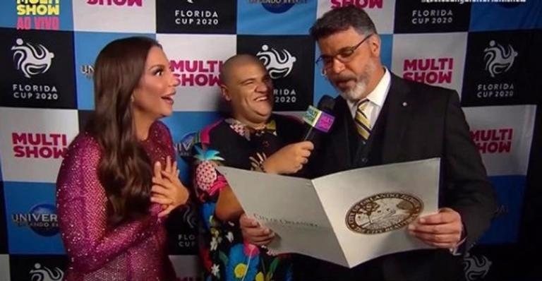 Ivete Sangalo recebe data comemorativa em evento de Orlando - Foto: Multishow