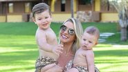 Andressa Suita recebe homenagem de aniversário dos filhos - Instagram