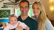 Ao compartilhar clique fofo de sua filha, Cesar Tralli se declara para a cidade de São Paulo - Instagram