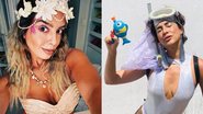 As atrizes compartilharam um pouco do bloco de Carnaval que foram juntas no último domingo, 26 - Instagram