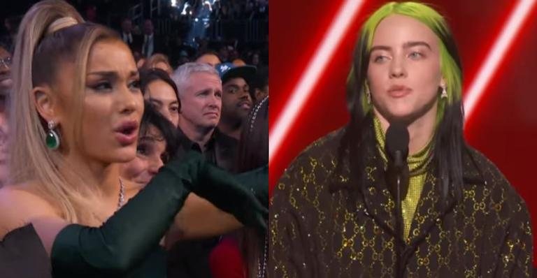 Billie Eilish diz que Ariana Grande deveria ganhar o Grammy - Divulgação