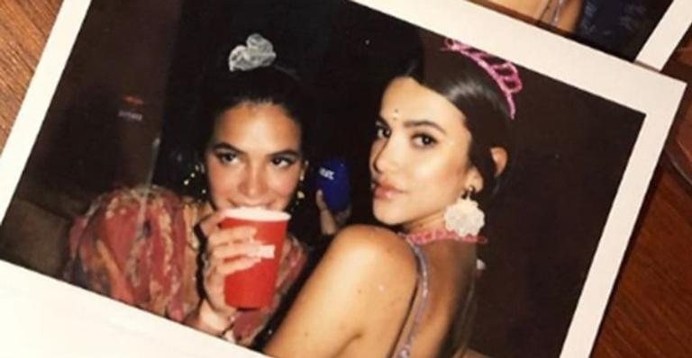 Manu Gavassi e Bruna Marquezine durante festa em 2019 - Foto/Instagram