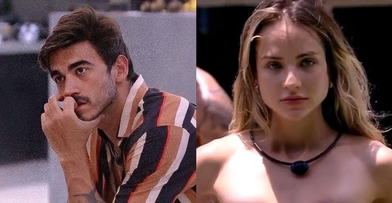 Guilherme leva fora ao tentar beijar Gabi Martins - Reprodução/Tv Globo