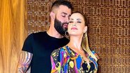 Gusttavo Lima e Andressa Suita se exercitam juntos - Reprodução/Instagram