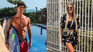 Gabriel Medina e Hariany Almeida trocam beijos em boate - Divulgação/Instagram