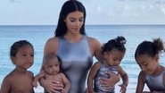 Kim Kardashian curte férias ao lado dos filhos nas Bahamas - Foto/Instagram