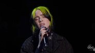 Billie Eilish emociona com a sua apresentação no Oscar - Divulgação/ABC