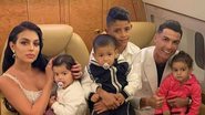 Cristiano Ronaldo mostra os filhos malhando com ele - Instagram