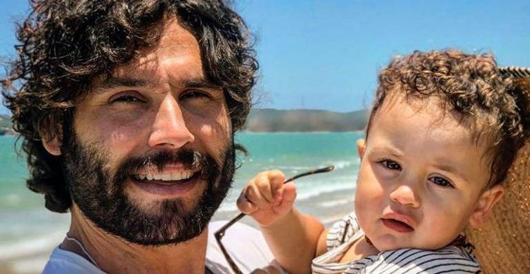 Dudu Azevedo e o filho, Joaquim - Reprodução/Instagram