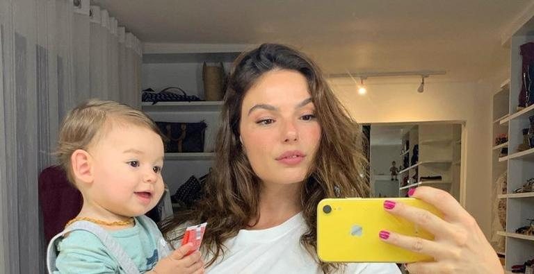 Isis Valverde com o filho Rael - Reprodução/Instagram