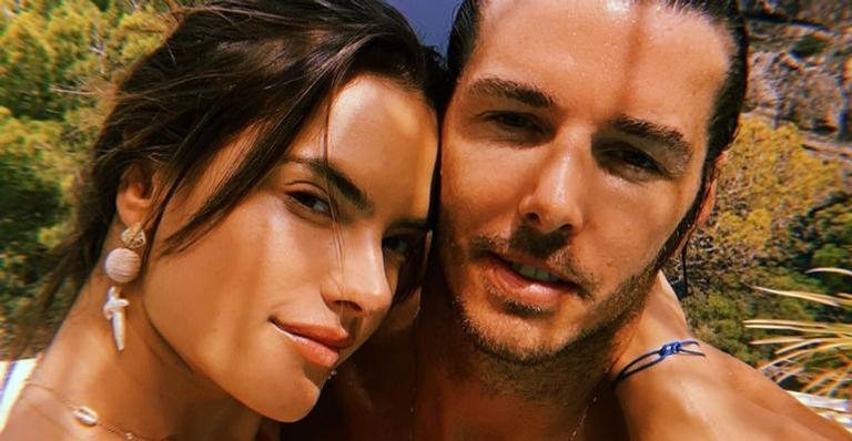 Alessandra Ambrosio com o namorado - Reprodução/Instagram