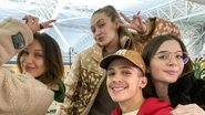 João Guilherme e Jade Picon tietam Bella e Gigi Hadid - Instagram