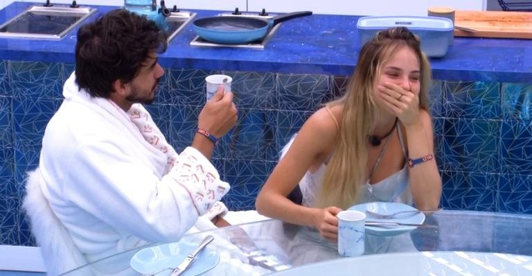 BBB 20: Guilherme e Gabi conversam sobre o relacionamento - Divulgação/TV Globo