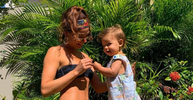 Isis Valverde curte momento íntimo com o filho e encanta seguidores - Instagram