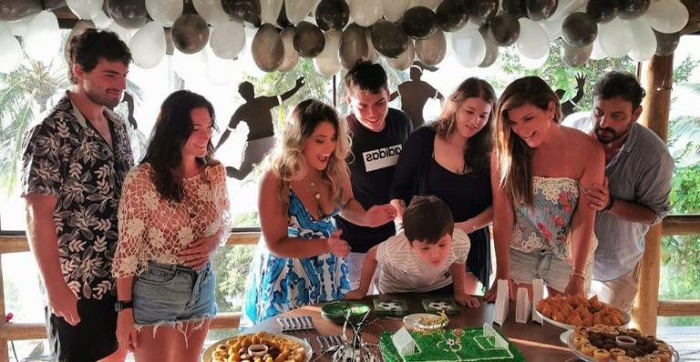 Cristiana Oliveira celebra 7 anos do neto Miguel - Divulgação