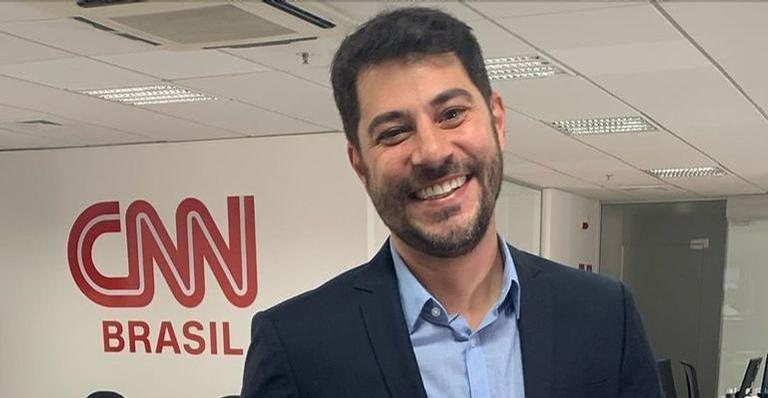 Evaristo Costa na CNN Brasil - Reprodução/Instagram