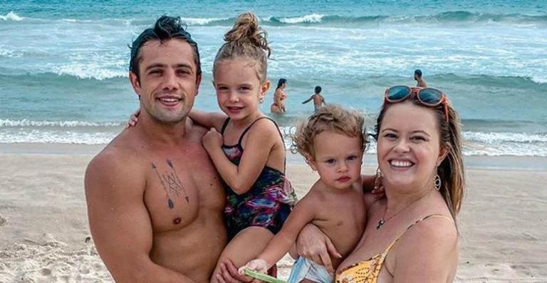 Rafael Cardoso divulga clique comparando os filhos com ele - Instagram