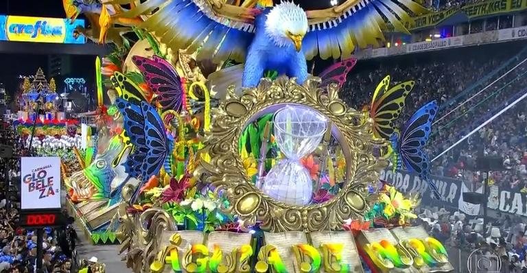 Águia de Ouro é a campeã do Carnaval de São Paulo - Reprodução/TV Globo