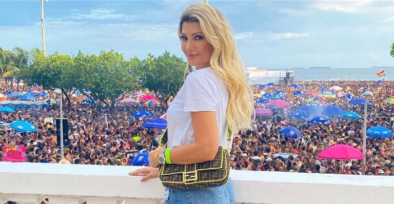 Antonia Fontenelle se emociona ao ver o ex-marido em desfile - Instagram