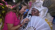 Repórter da Globo é acusada de gordofobia no Carnaval - Reprodução/Globo