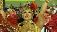 Viviane Araújo como Rainha de Bateria da Salgueiro - Roberto Filho/Brazil News