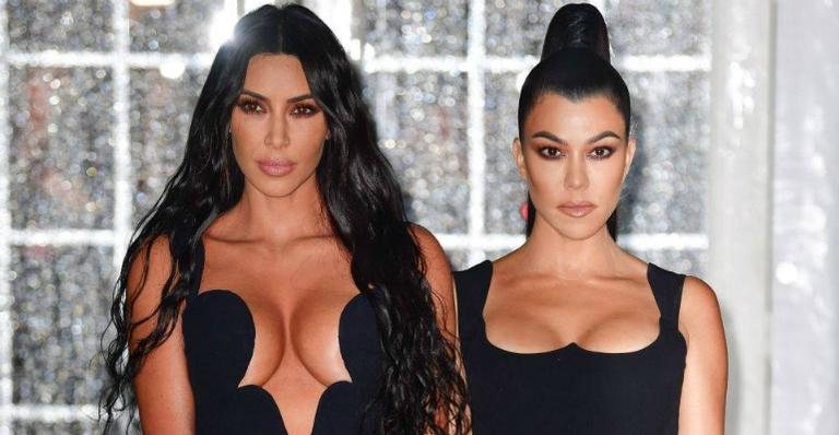 Kim e Kourtney Kardashian saem no tapa em trailer da 18ª temporada do reality - Getty Images