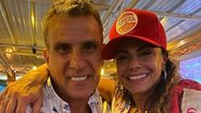 Após resultado do Carnaval, Viviane Araújo e Eri Johnson bebem cerveja juntos - Reprodução/Instagram