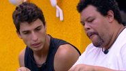 Felipe conversa sobre o jogo com Babu - Reprodução/TV Globo