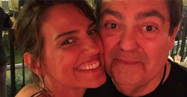 Faustão e Luciana em um lindo clique romântico - Foto/Instagram