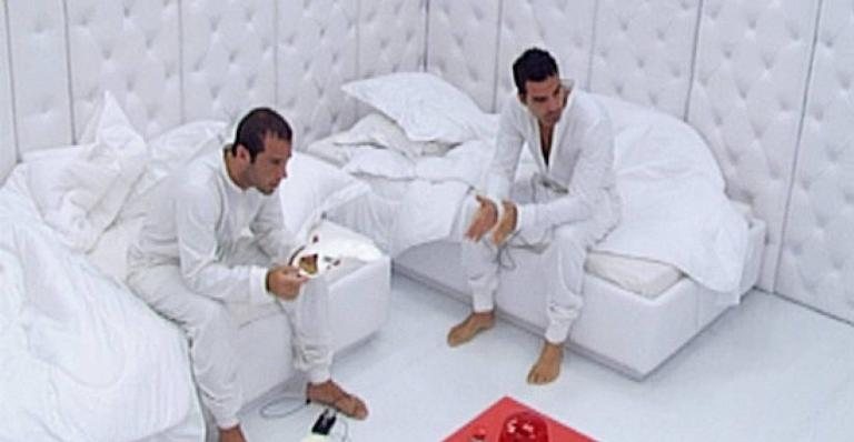 Brothers no primeiro Quarto Branco, no BBB9 - Foto/Reprodução