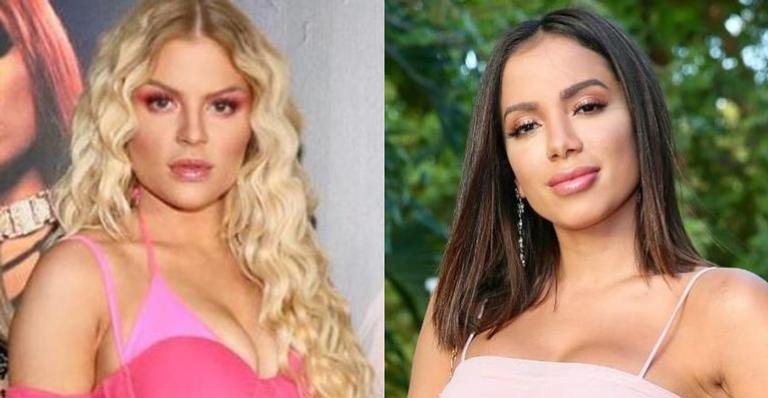 Luísa Sonza se declara para Anitta durante bloco da cantora: ''Te amo MUITO'' - Instagram