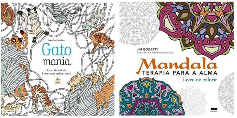 10 livros para colorir e desestressar - Reprodução/Amazon