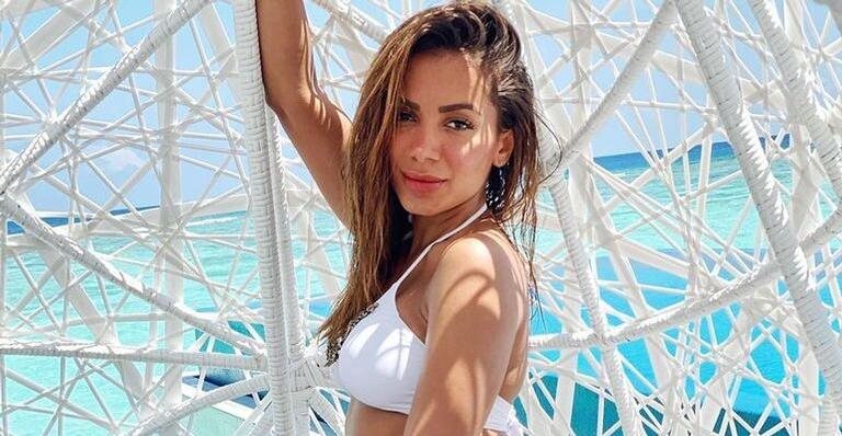 Anitta nas Maldivas - Reprodução/Instagram