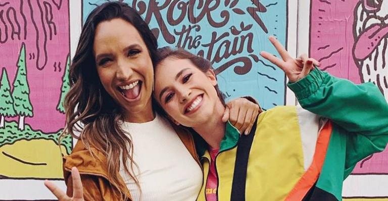 Laryssa Ayres aproveita dia de sol com a namorada, Maria Maya: ''Na melhor vibe'' - Instagram