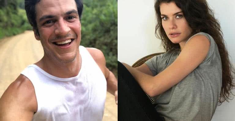 Alinne Moraes relembra clique raro ao lado de Mateus Solano - Divulgação/Instagram/Brunno Rangel