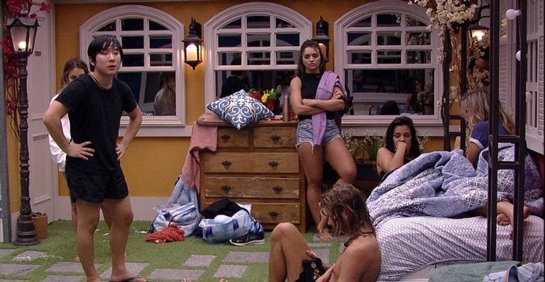 Brothers exageram e recebem punição após a festa - Reprodução/TV Globo