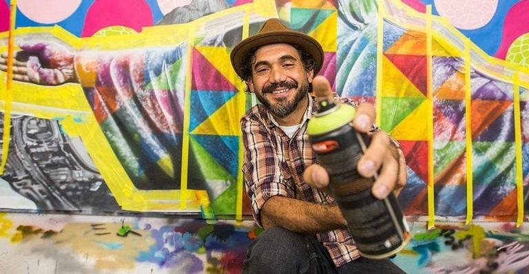 Filha de Eduardo Kobra morre horas após o nascimento - Reprodução/Instagram